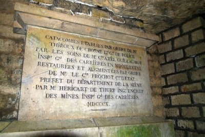 A la découverte des catacombes depuis l’hôtel Sophie Germain