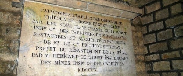 Discovering the Paris catacombs from the Sophie Germain