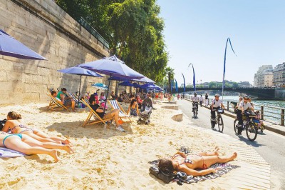 Programme estival : Paris Plages et les Grandes Eaux de Versailles