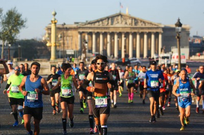 Verticale Tour Eiffel et Marathon de Paris